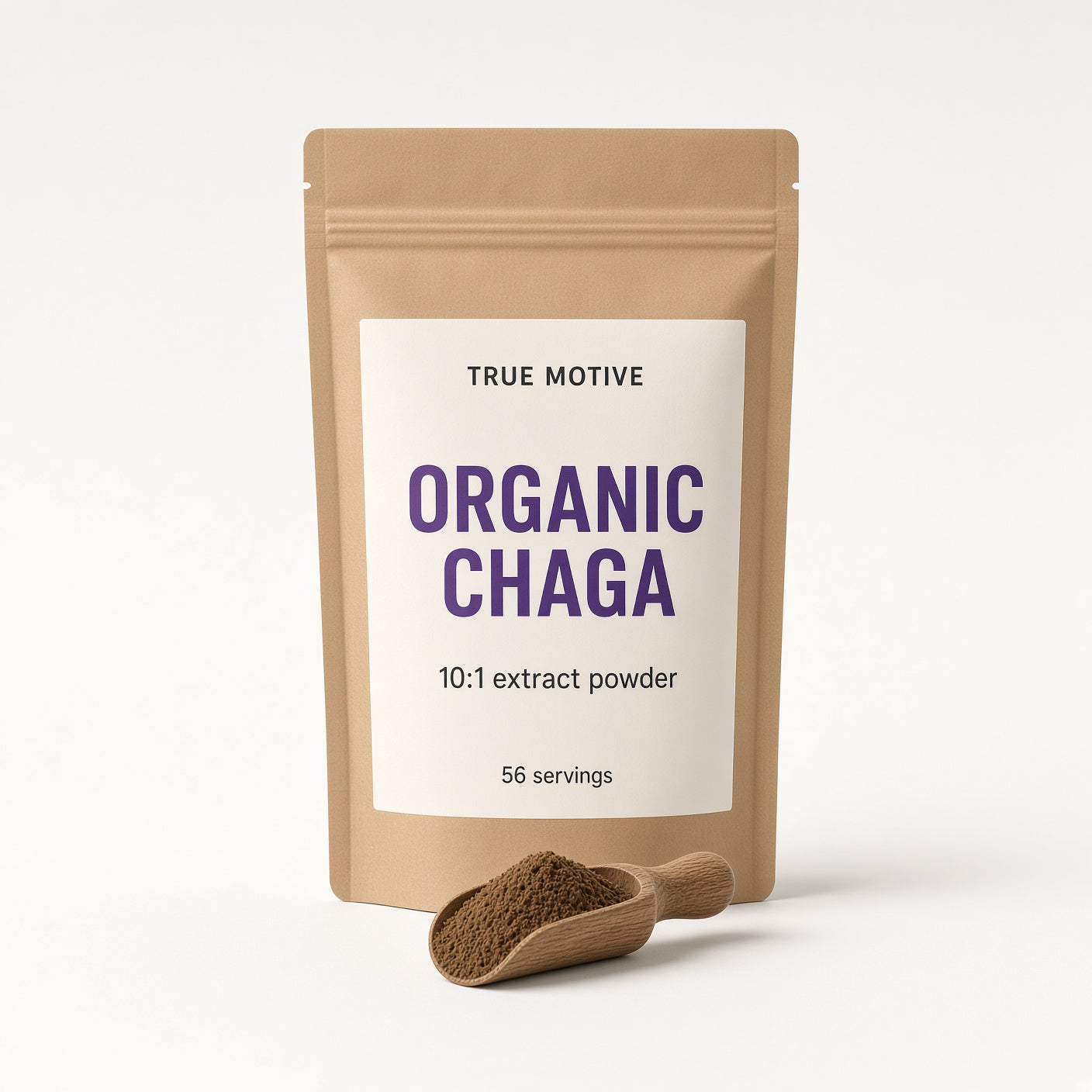 Hybrid Herbs Organic Chaga | 10:1 Extract Powder